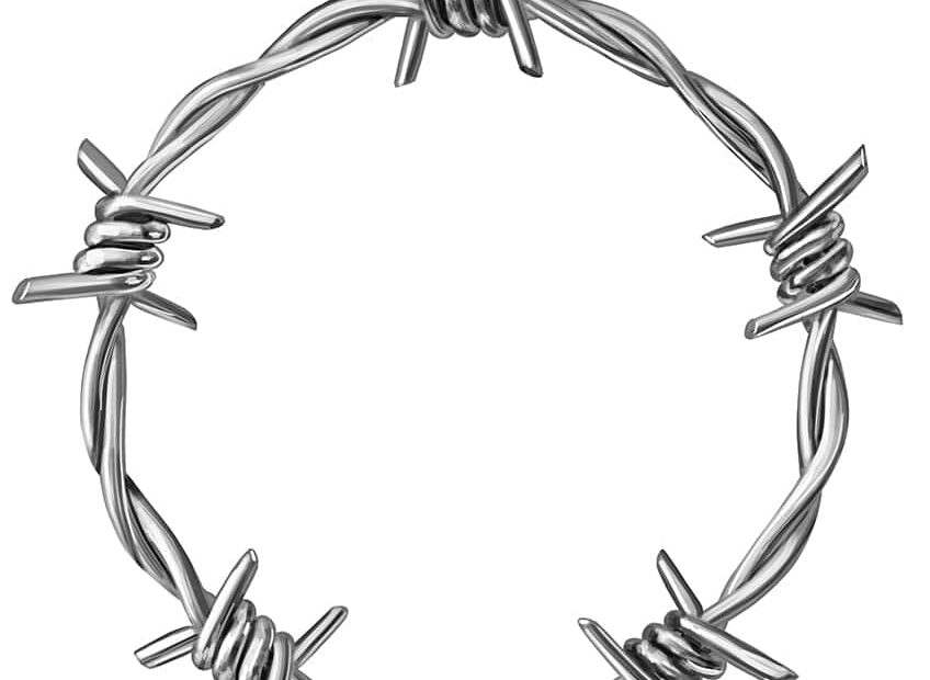 How To Draw A Barbed Wire Sketching The Sharpness