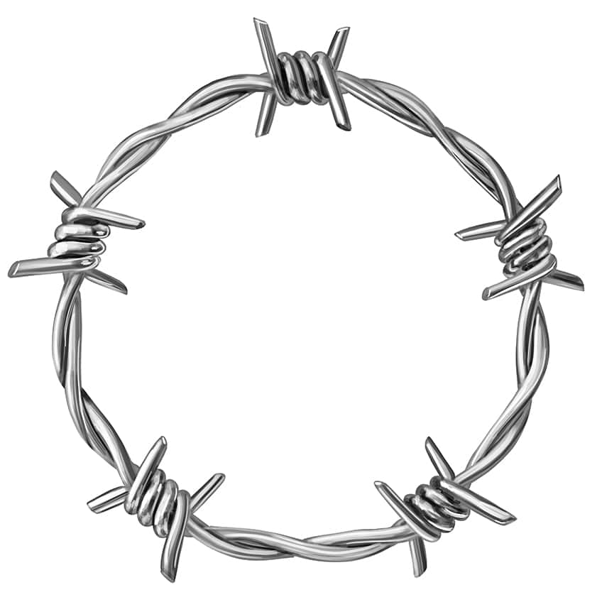 How To Draw A Barbed Wire Sketching The Sharpness