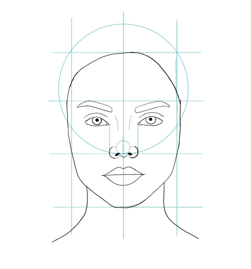 How To Draw A Beautiful Female Face Step by step Draw With 