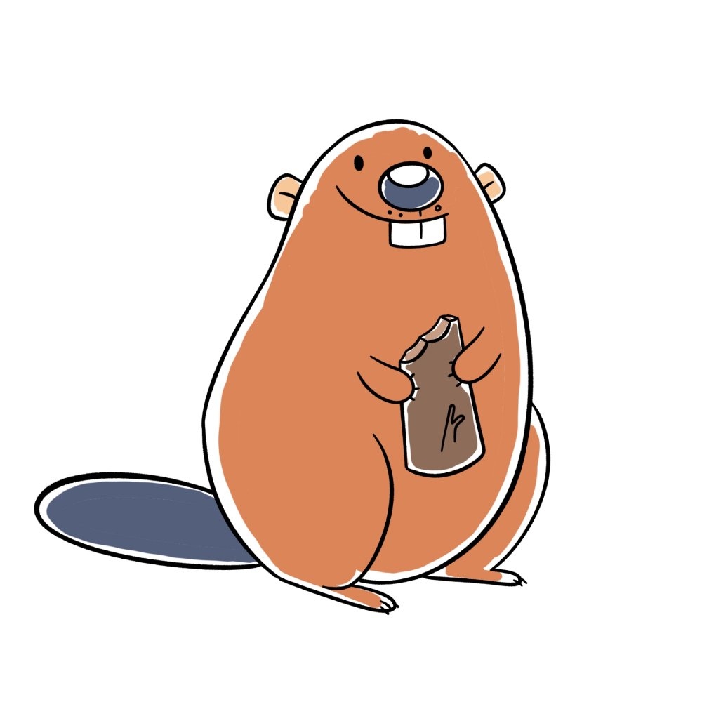 How To Draw A Beaver DoofyDoodles