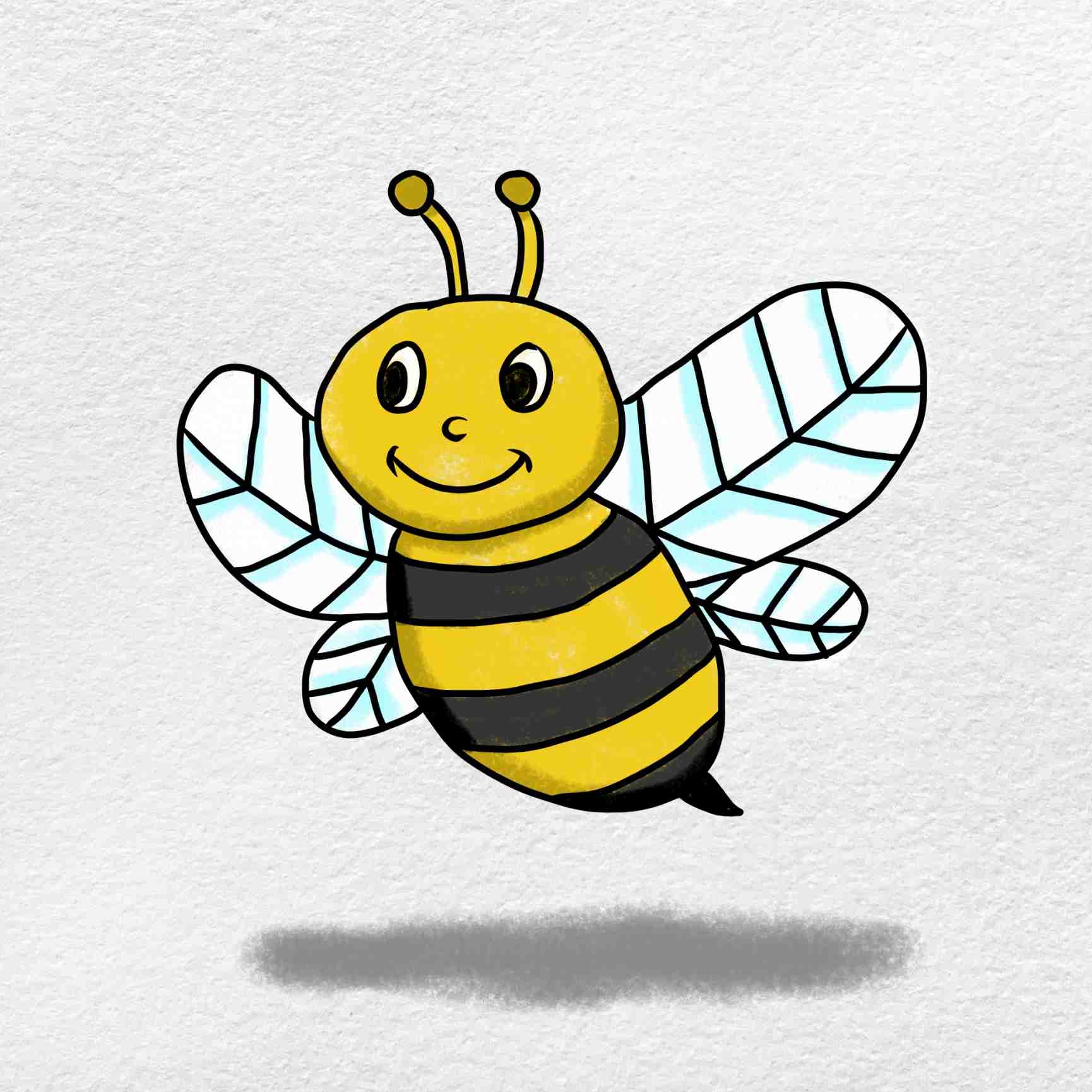bee drawings