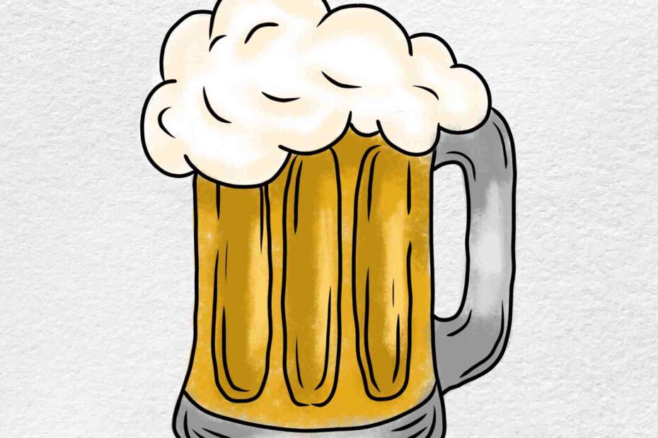 How To Draw A Beer HelloArtsy