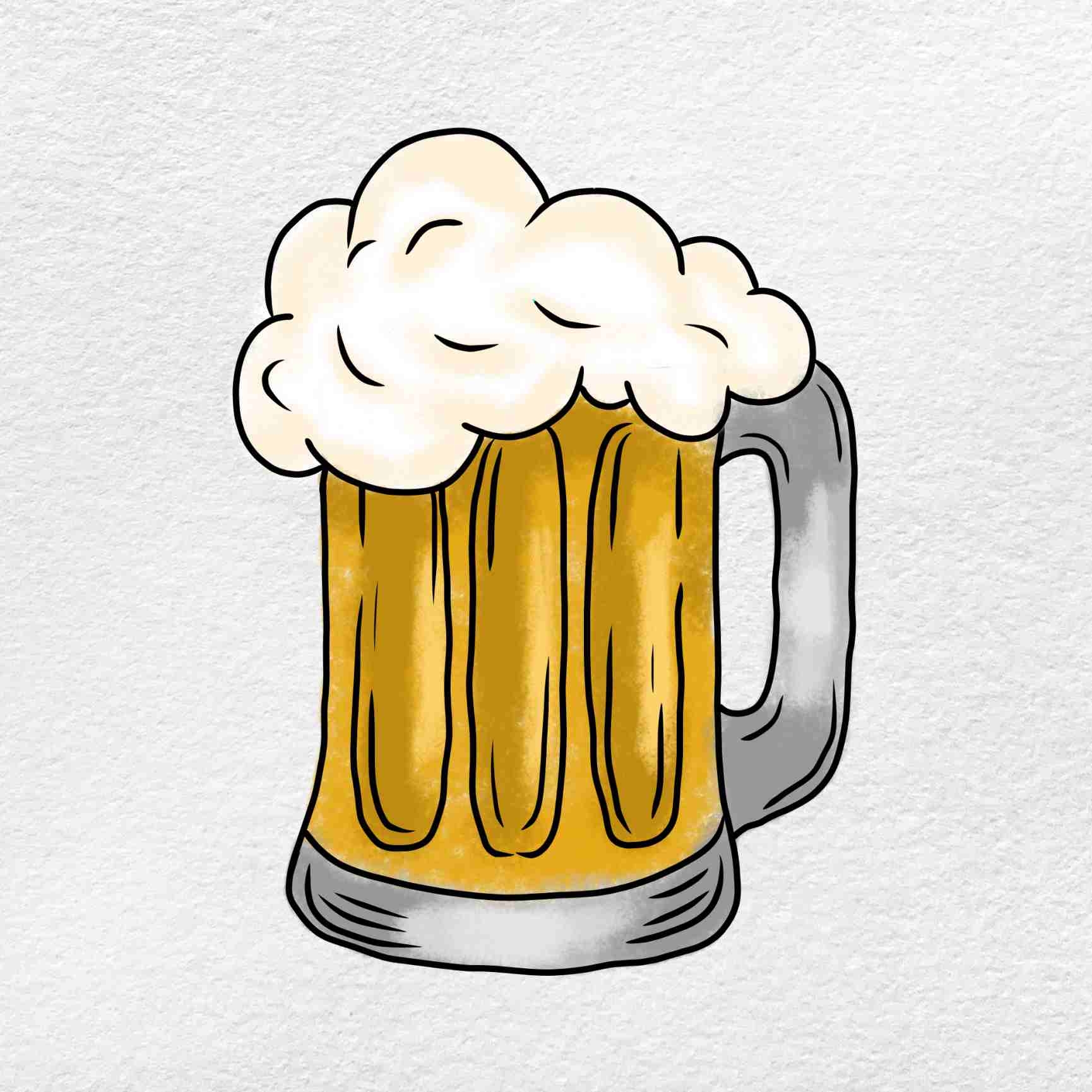 How To Draw A Beer HelloArtsy