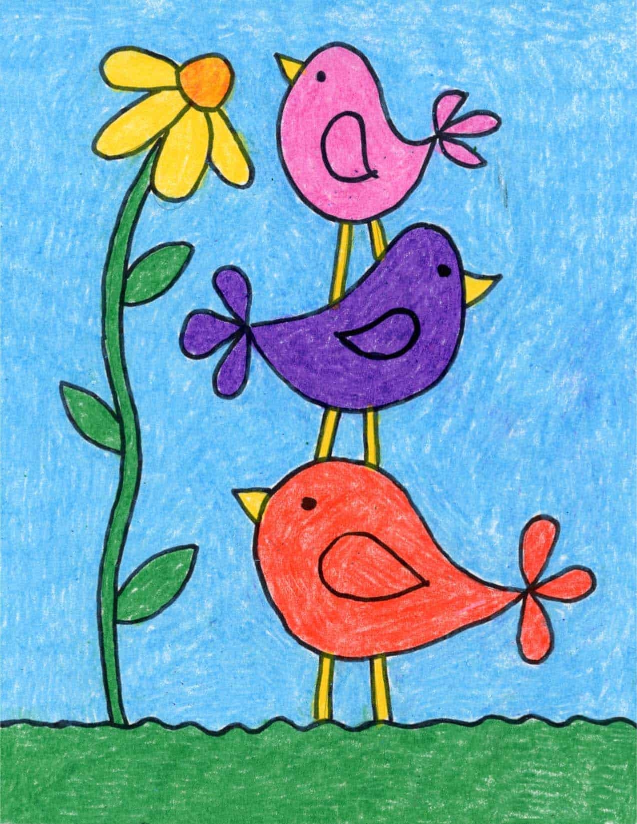 draw a simple bird