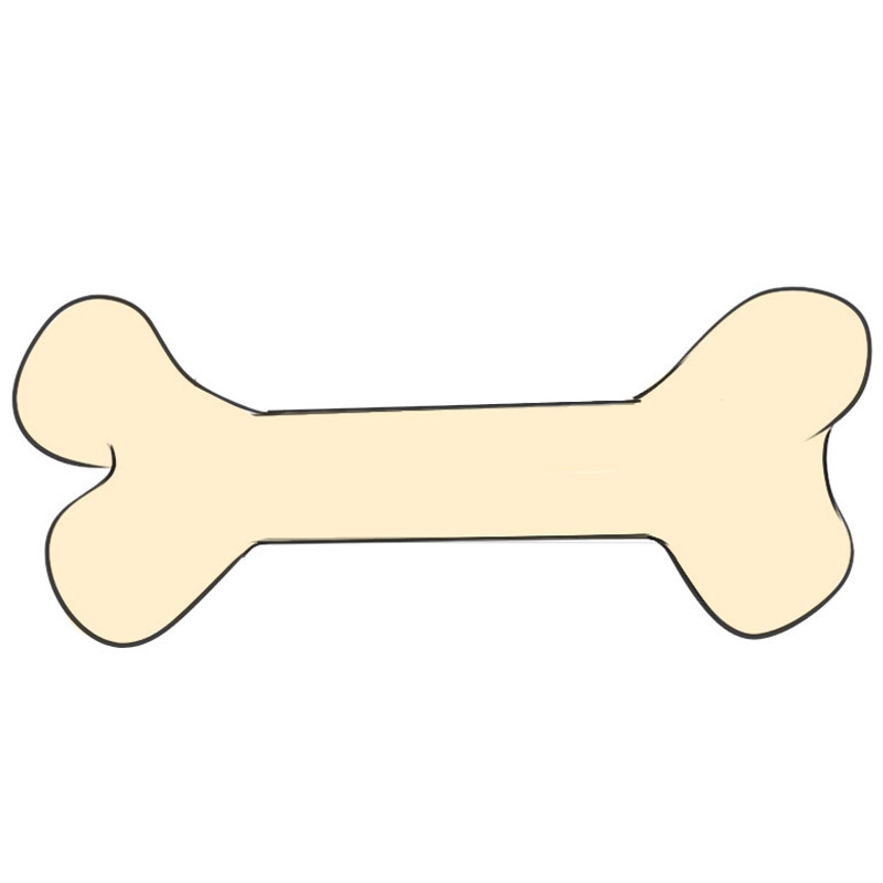 How To Draw A Bone Easy Drawing Art