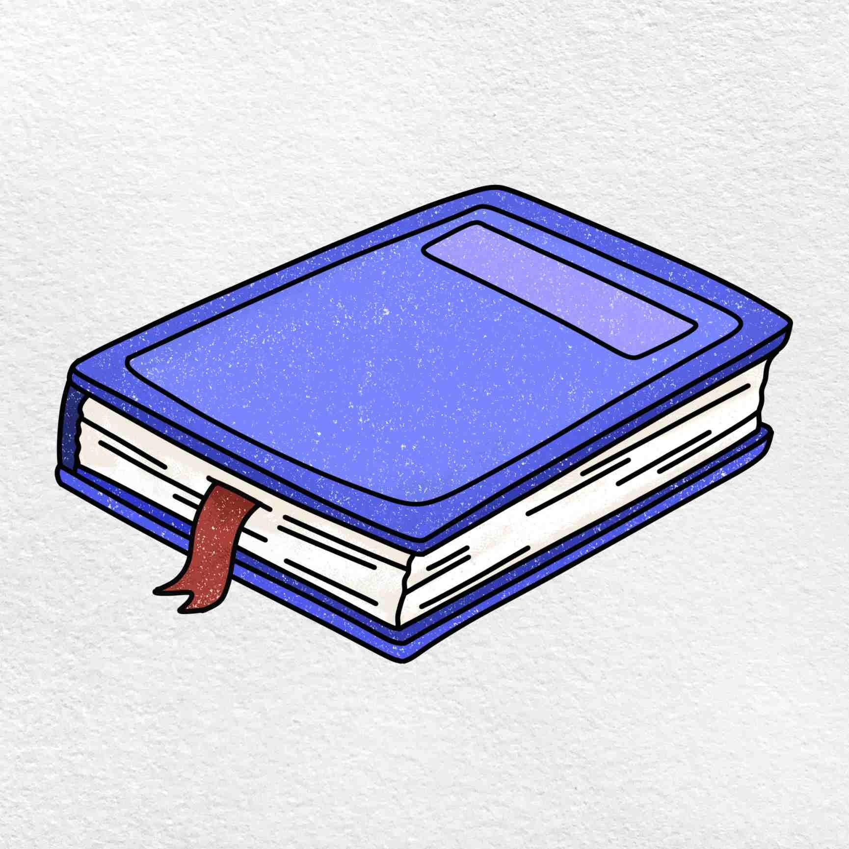 how to draw books