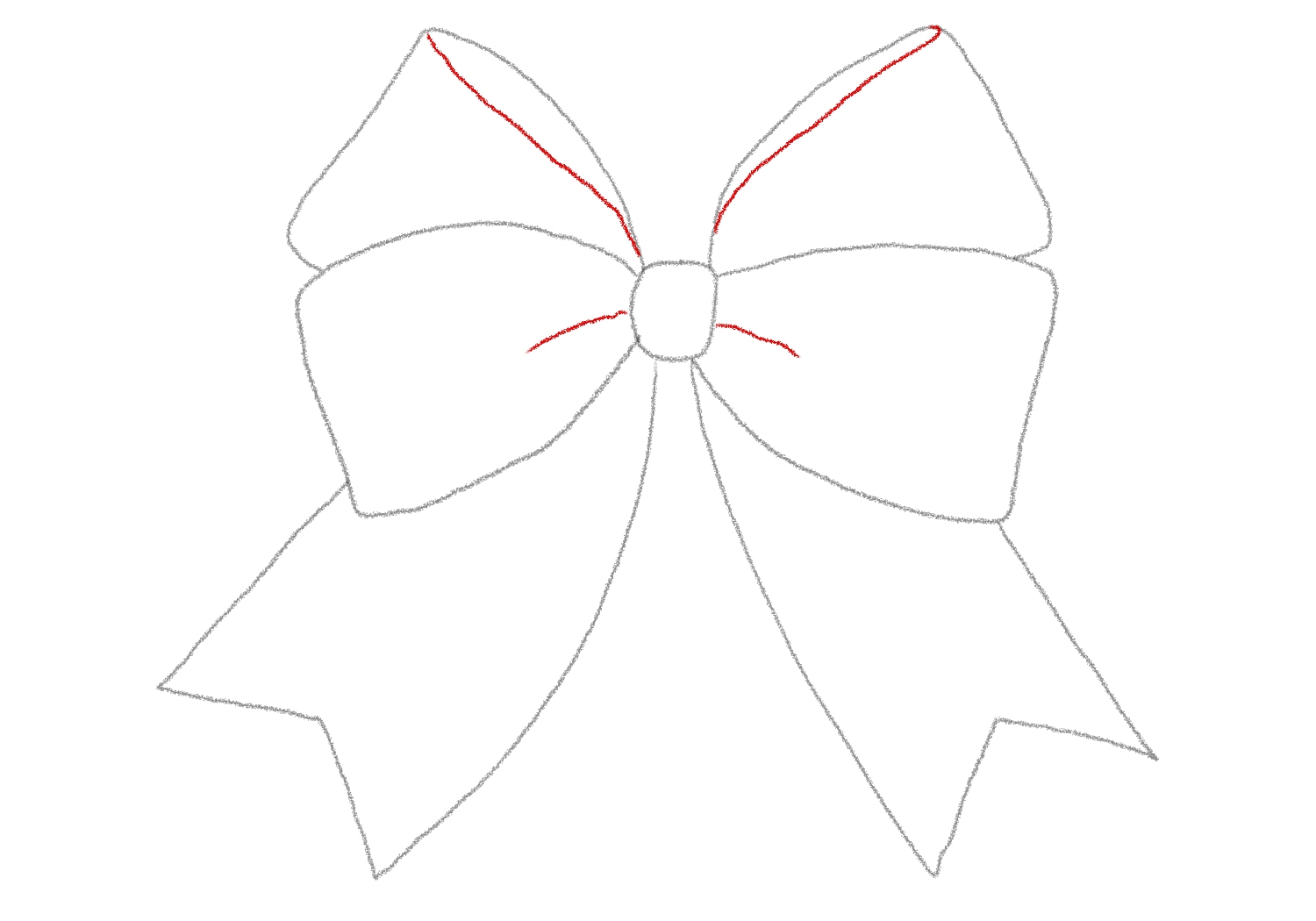How To Draw A Bow Design School