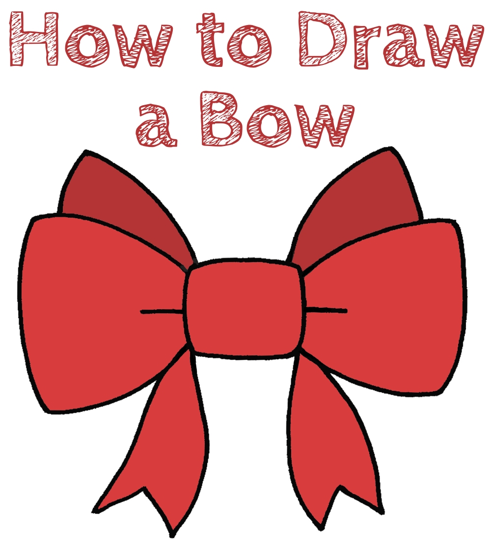 how to draw a bow