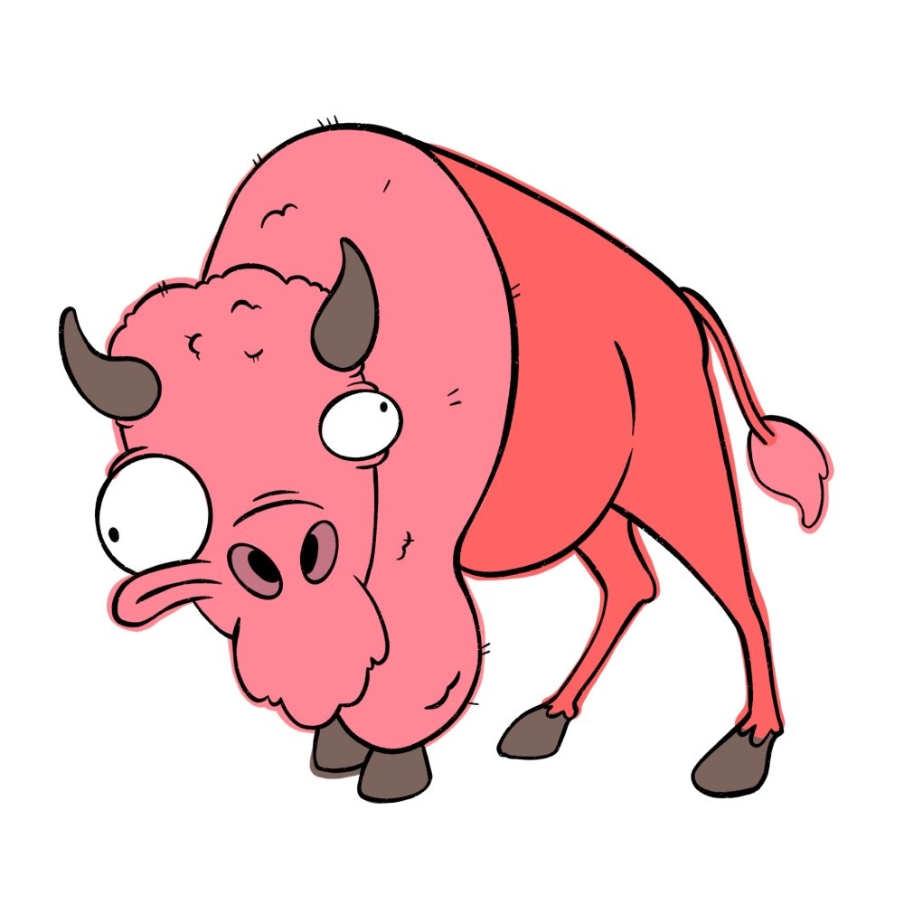 How To Draw A Buffalo DoofyDoodles