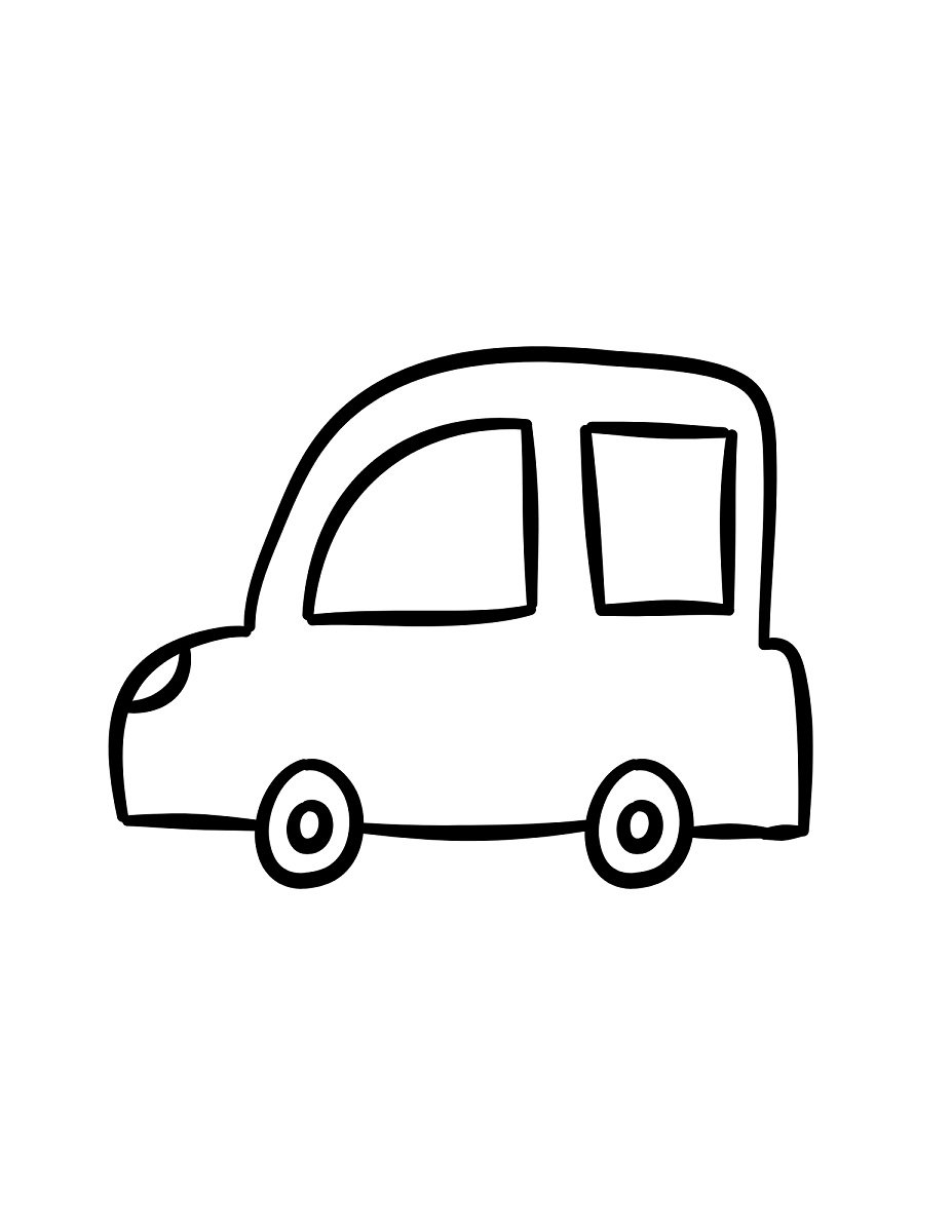 How To Draw A Car Easy Step By Step Crafty Morning