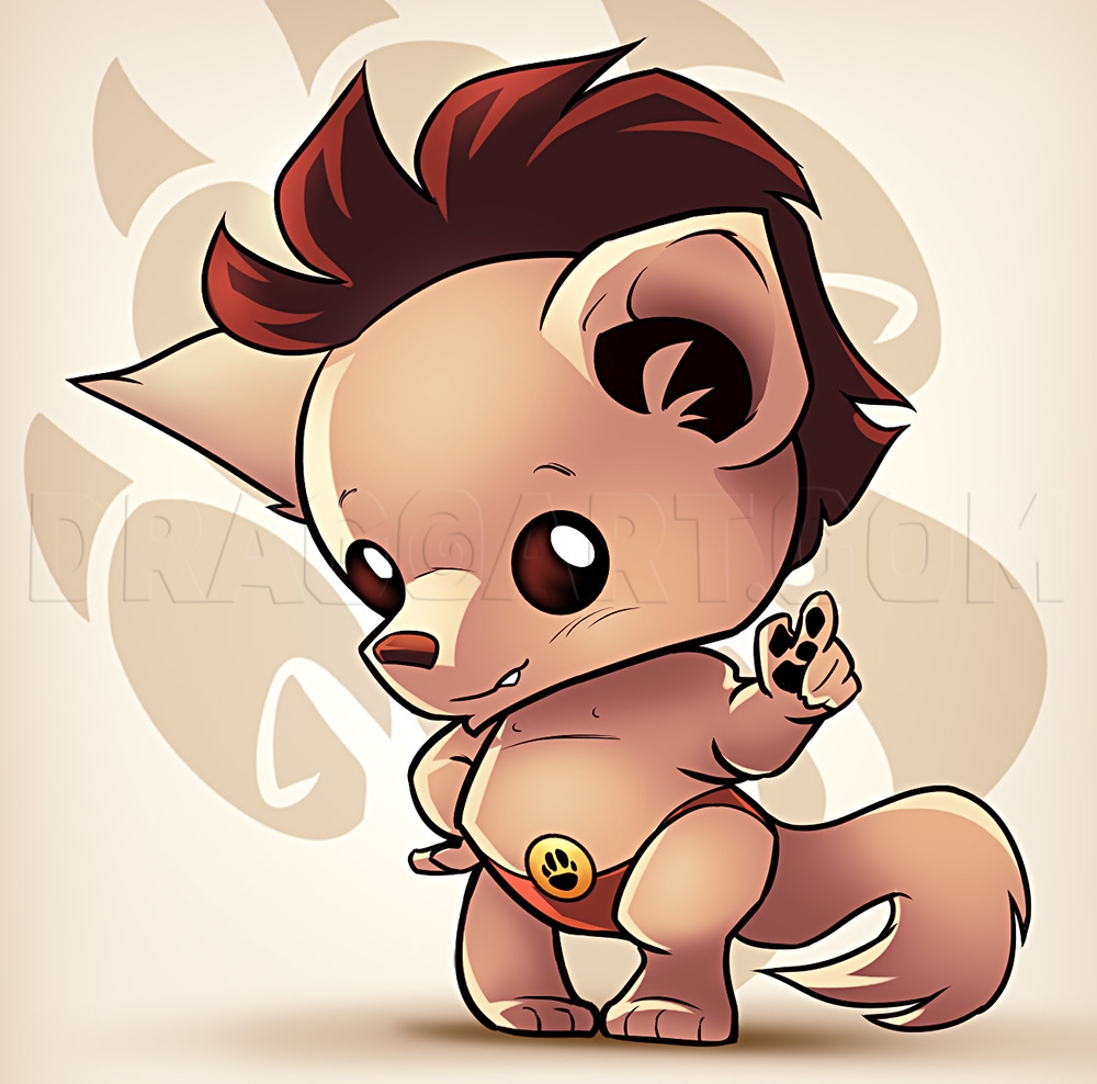 How To Draw A Chibi Furry Drawing Step By Step By Dawn DragoArt