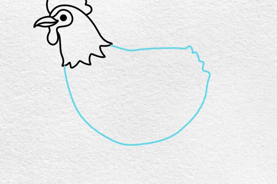 How To Draw A Chicken HelloArtsy