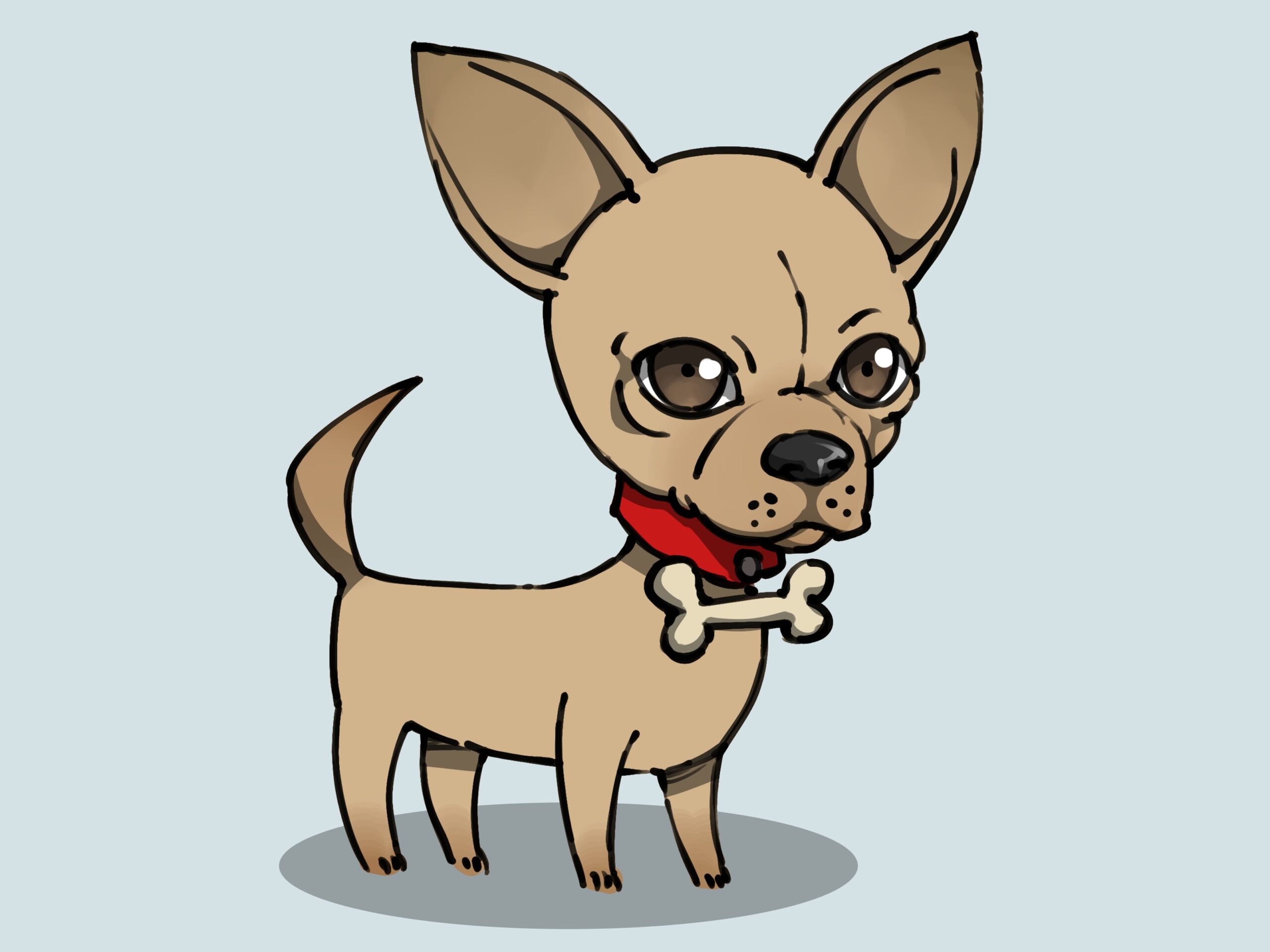 How To Draw A Chihuahua with Pictures WikiHow