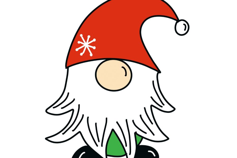 How To Draw A Christmas Gnome Amy Latta Creations