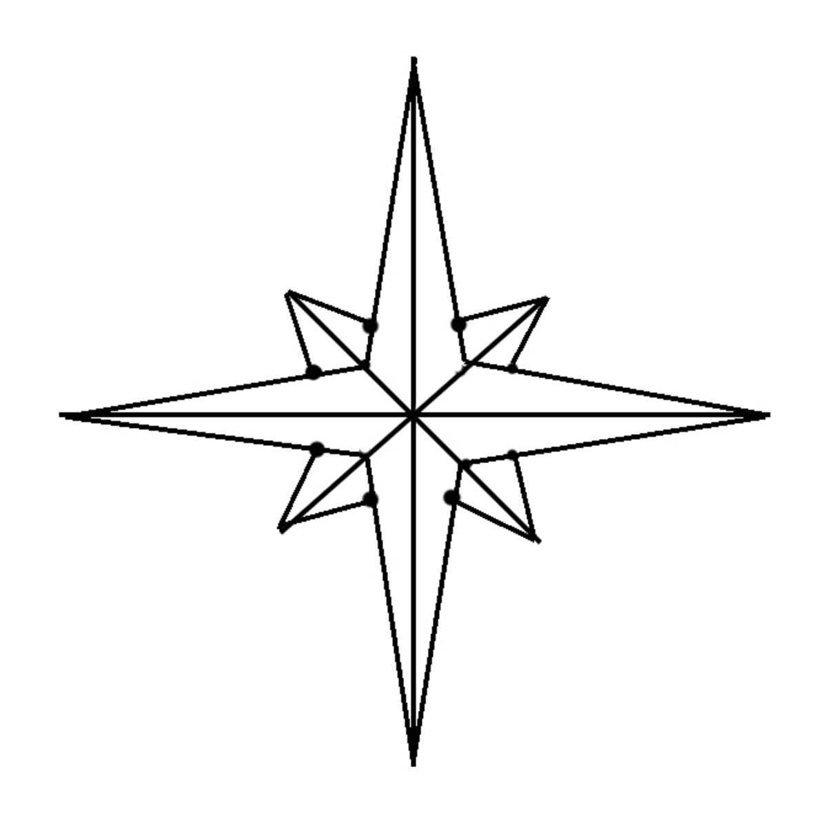 How To Draw A Compass Rose HubPages