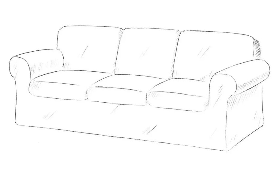How To Draw A Couch