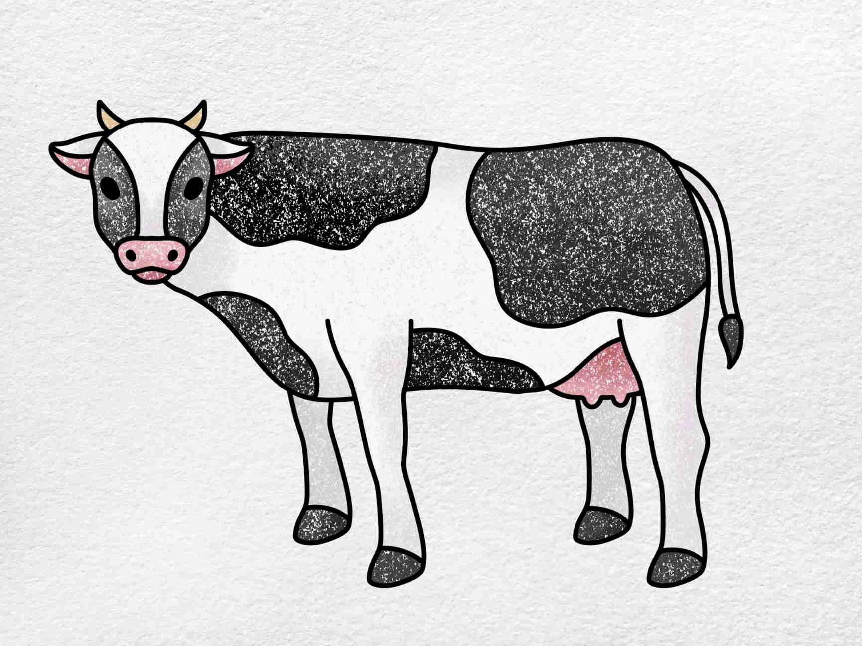 How To Draw A Cow HelloArtsy