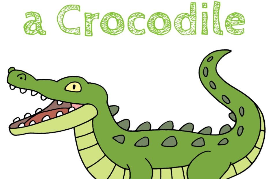 How To Draw A Crocodile Step By Step How To Draw Easy