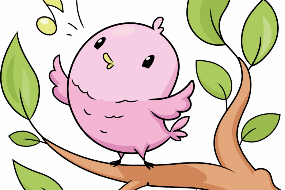 How To Draw A Cute Easy Bird Really Easy Drawing Tutorial