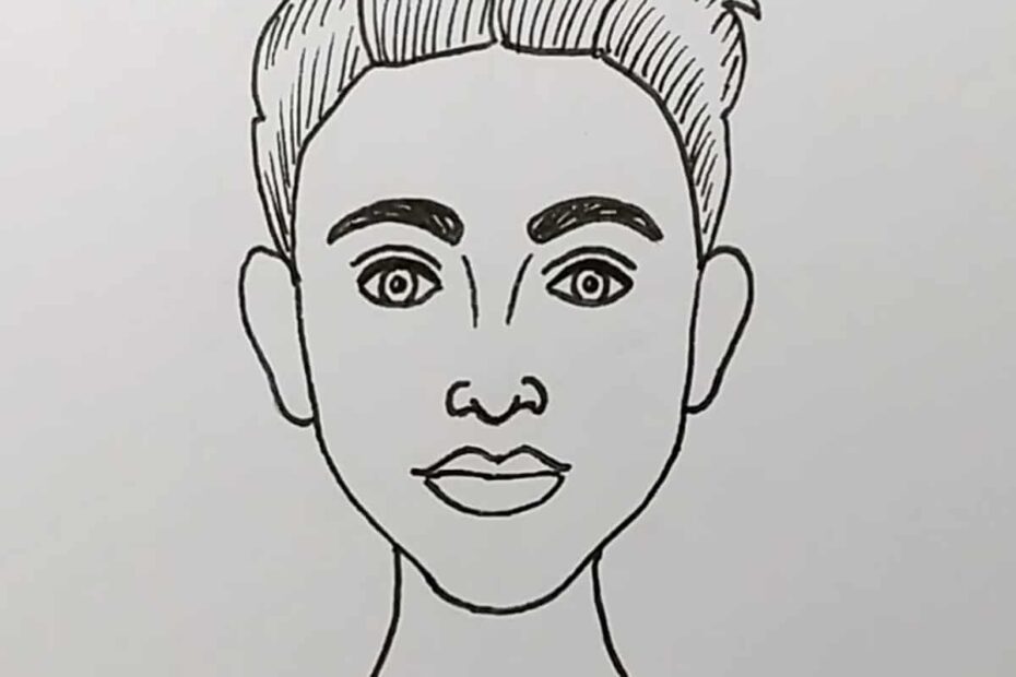 How To Draw A Face 8 Step Simple Guide Skip To My Lou