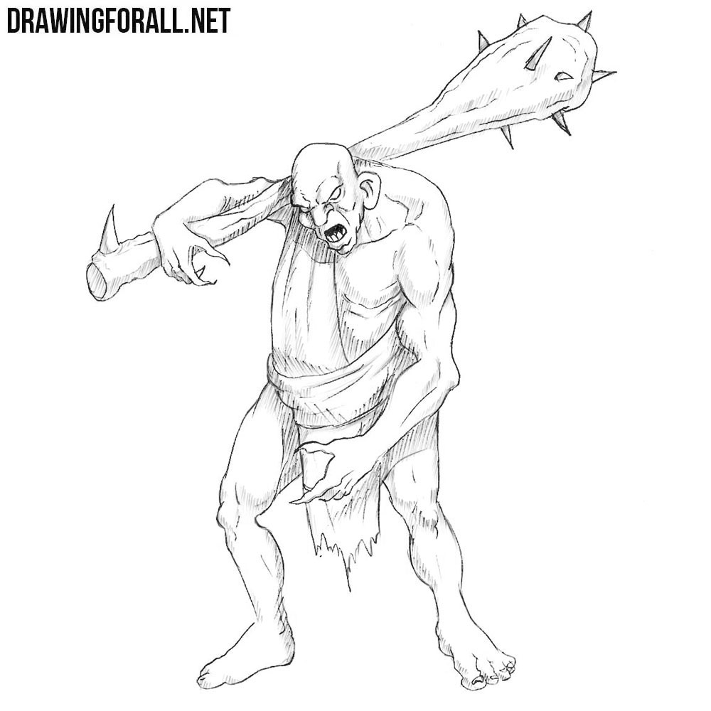 How To Draw A Fantasy Monster
