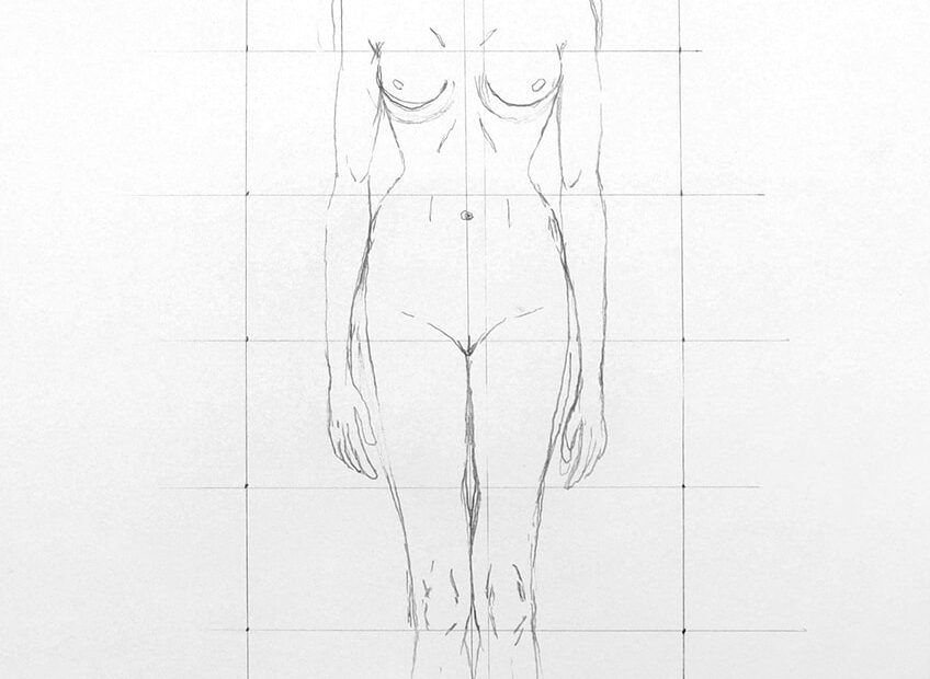 How To Draw A Female Body Realistic Female Life Drawing