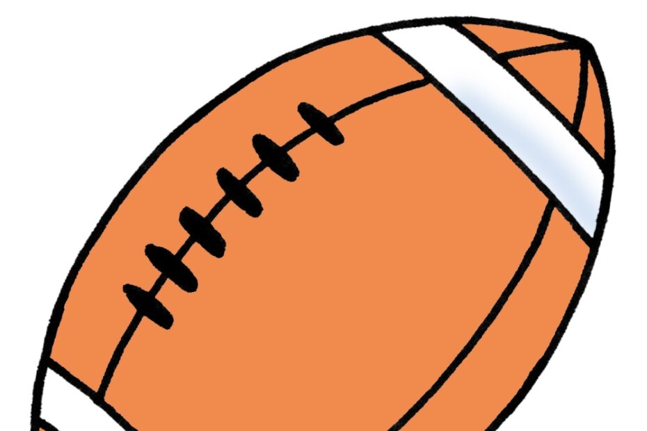 How To Draw A Football How To Draw Easy