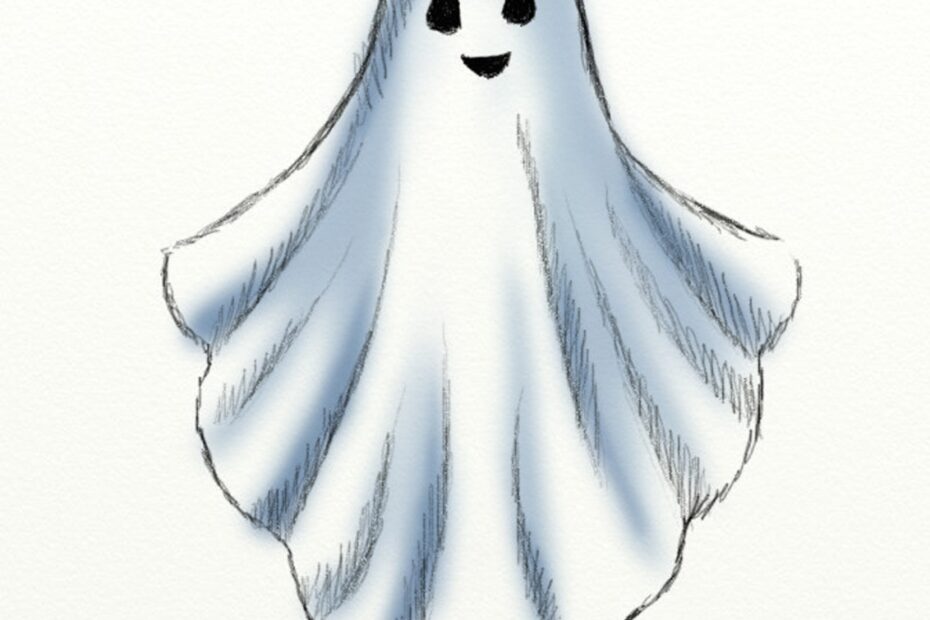 How To Draw A Ghost In 6 Easy Steps HubPages