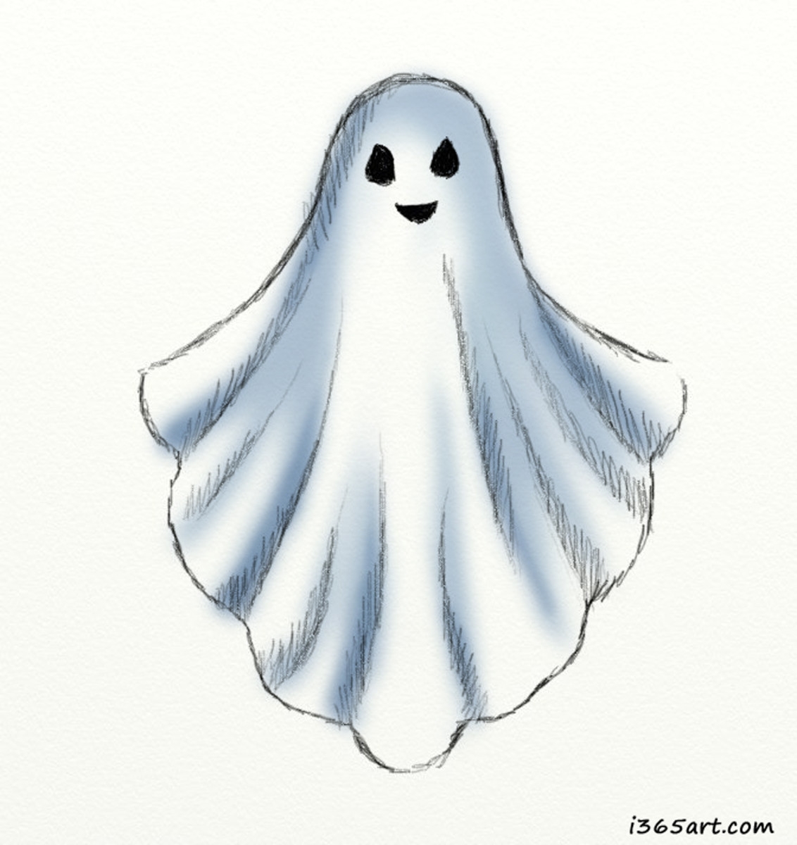 How To Draw A Ghost In 6 Easy Steps HubPages