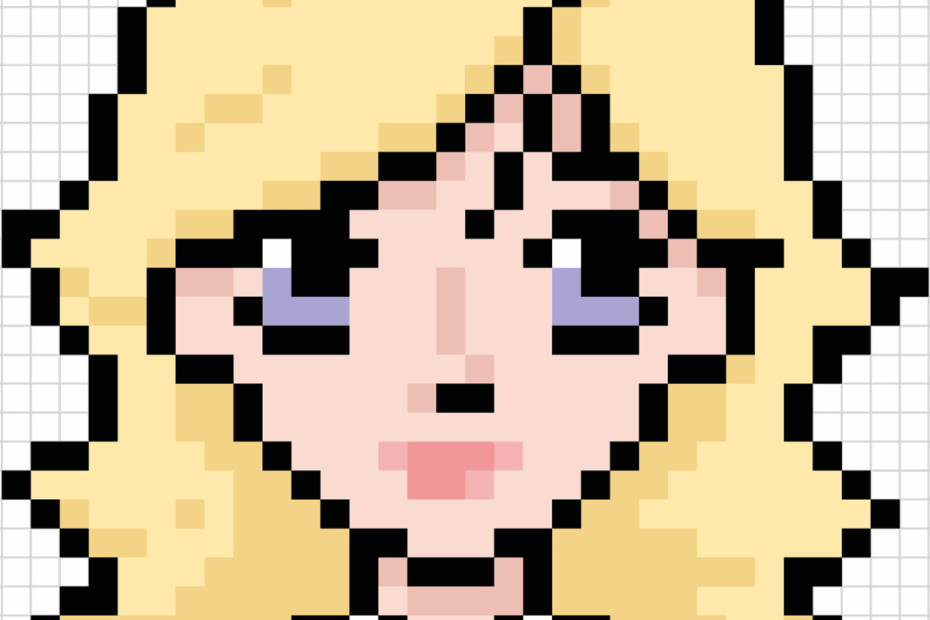 How To Draw A Girl Pixel Art Really Easy Drawing Tutorial