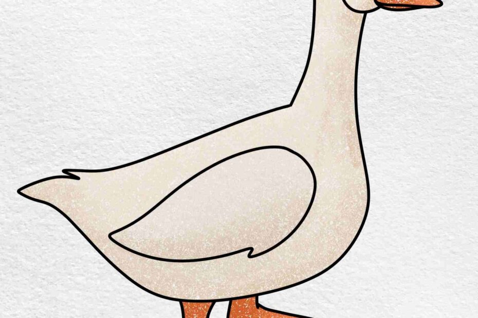 How To Draw A Goose HelloArtsy