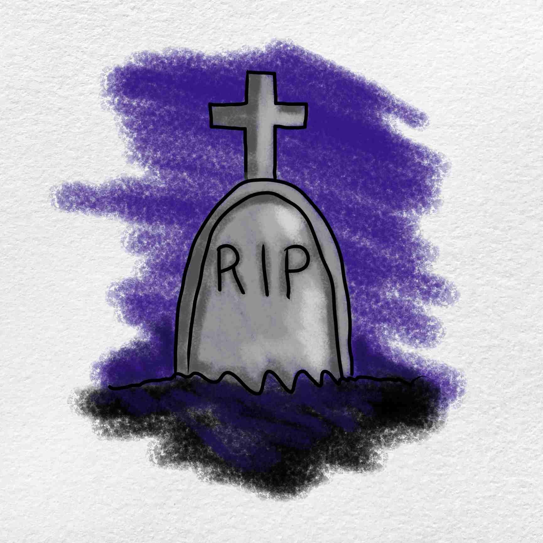 How To Draw A Graveyard HelloArtsy