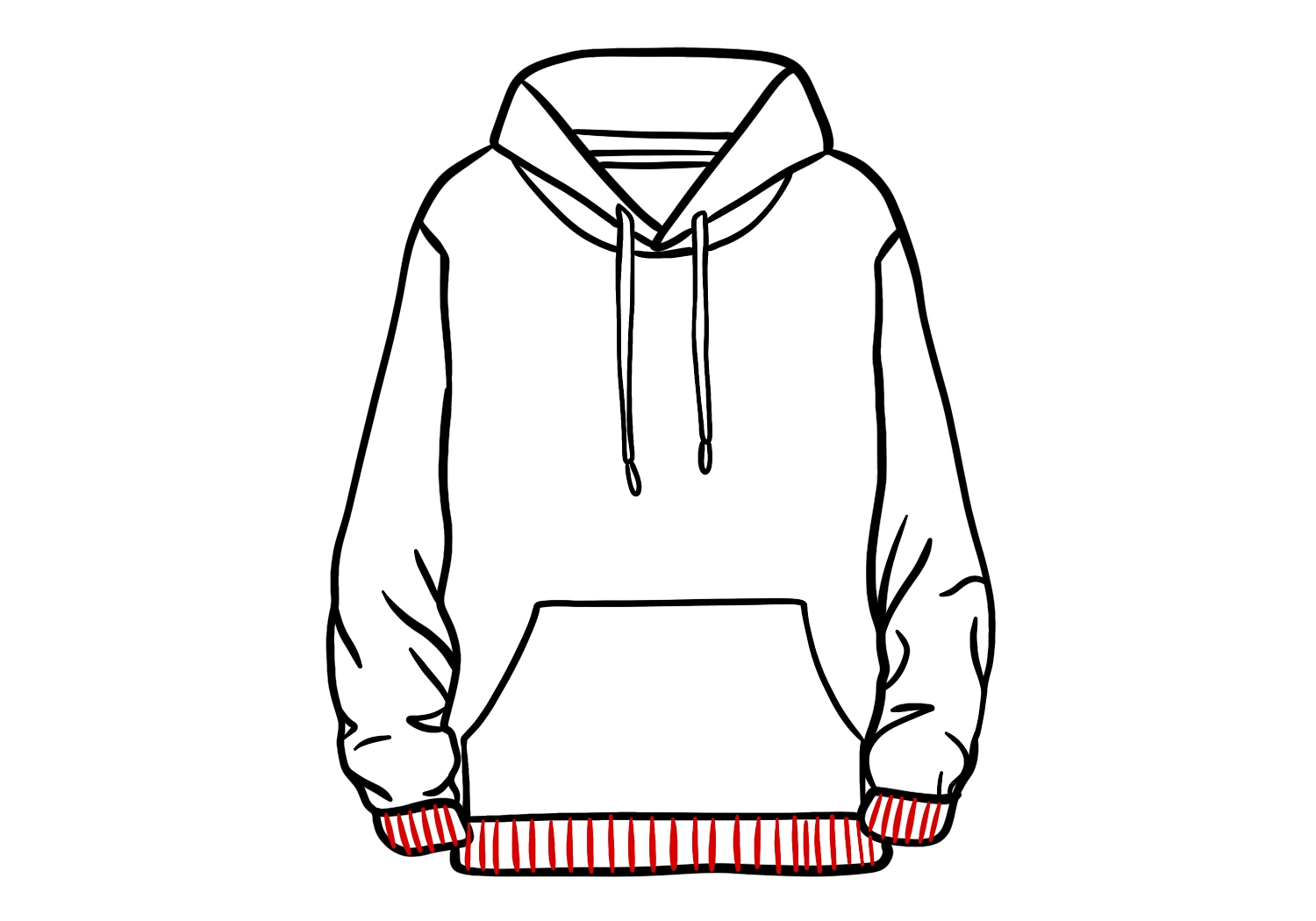 How To Draw A Hoodie Design School