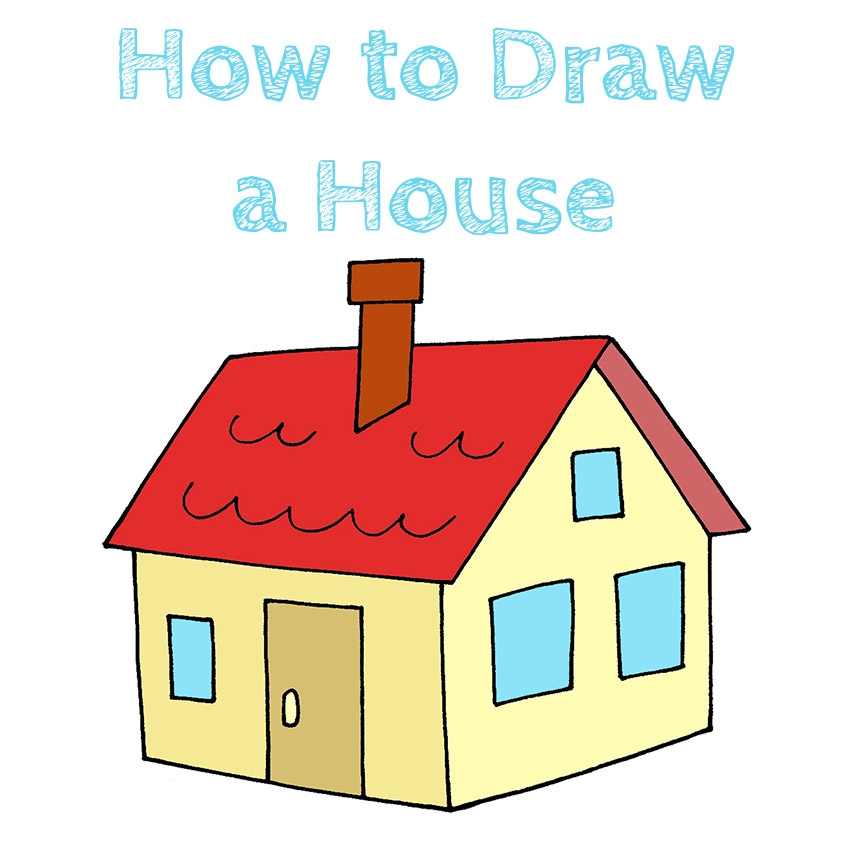 basic house drawing