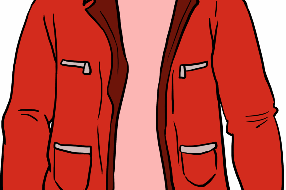 How To Draw A Jacket Really Easy Drawing Tutorial