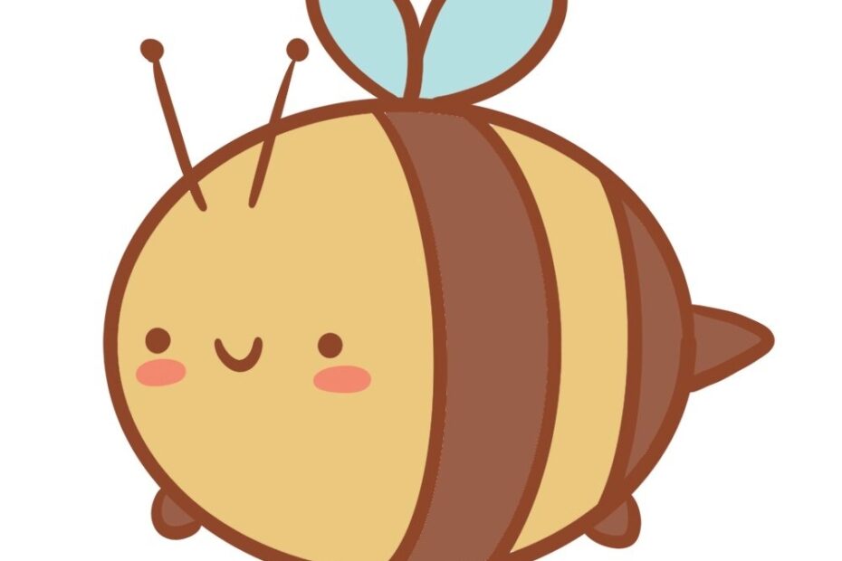 How To Draw A Kawaii Cute Bee Easy Tutorial For Kids