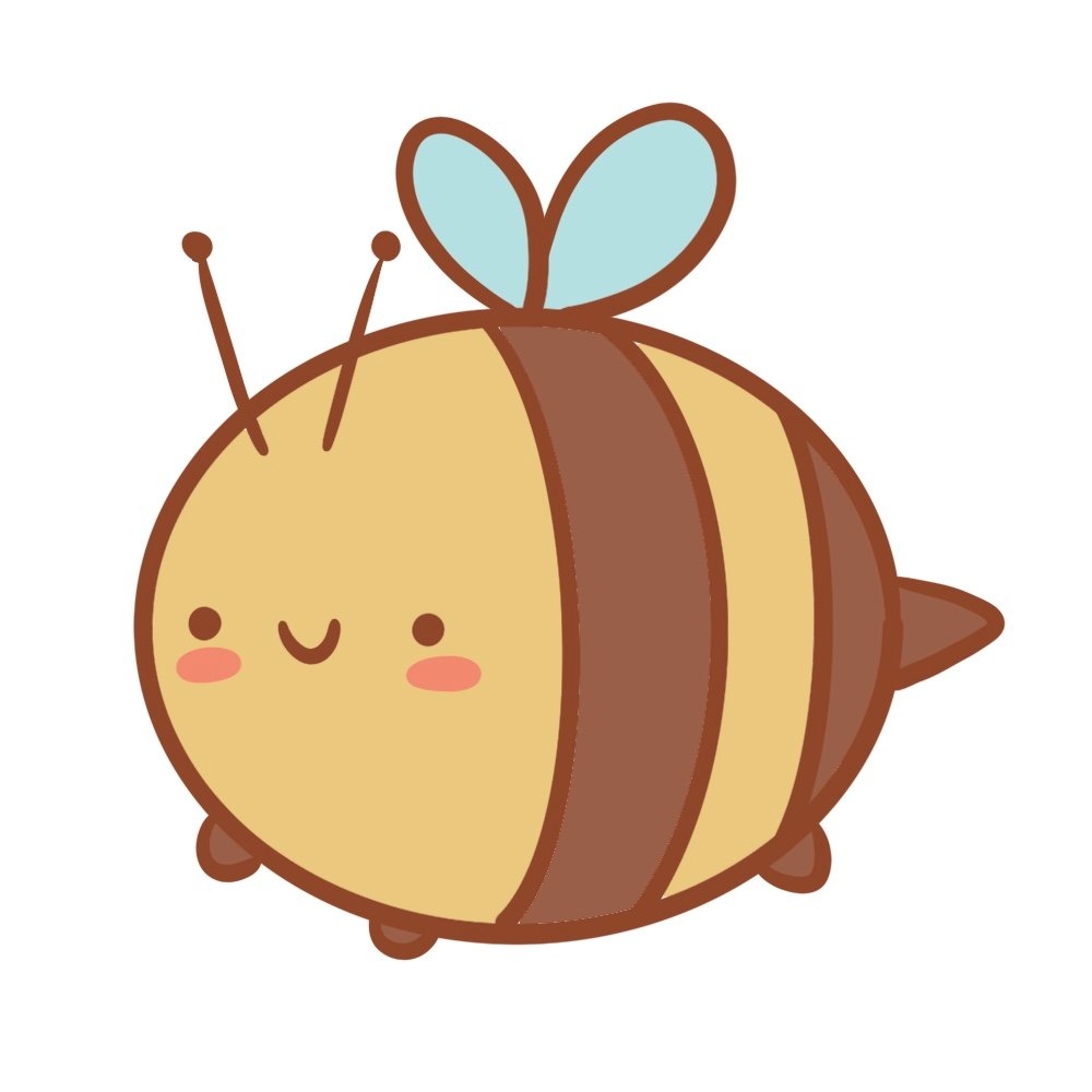 How To Draw A Kawaii Cute Bee Easy Tutorial For Kids 