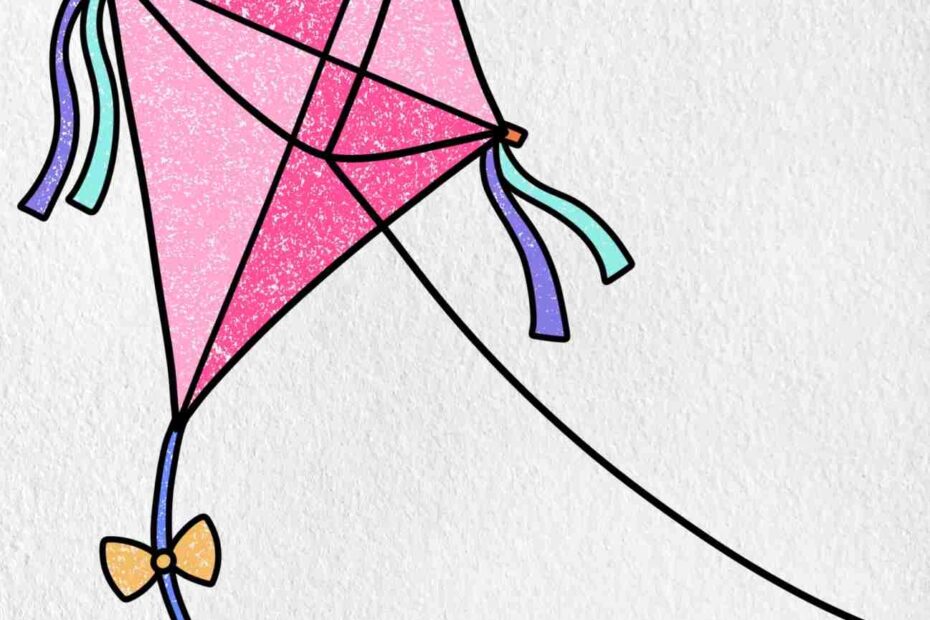 How To Draw A Kite HelloArtsy