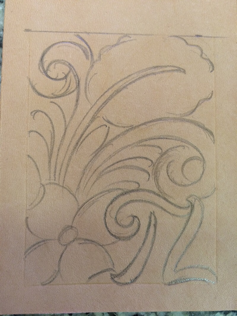 How To Draw A Leather Wallet Don Gonzales Saddlery