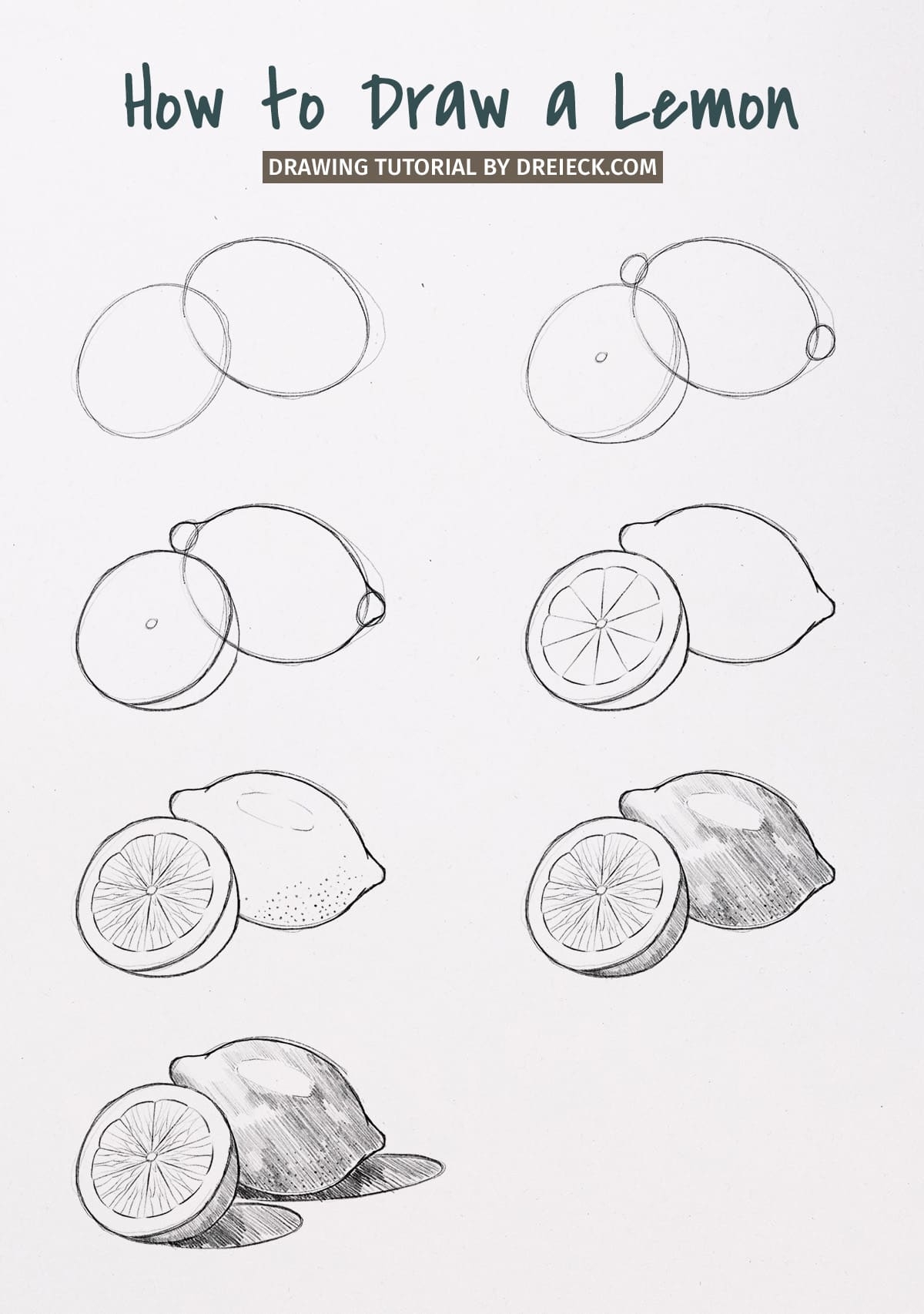 lemon drawing