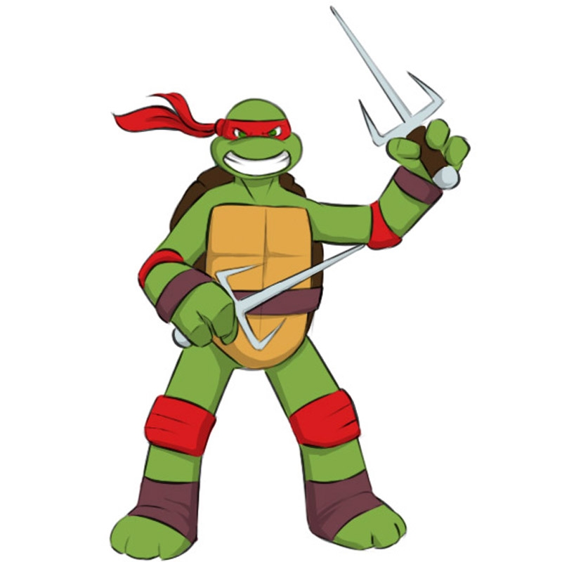 How To Draw A Ninja Turtle Easy Drawing Art