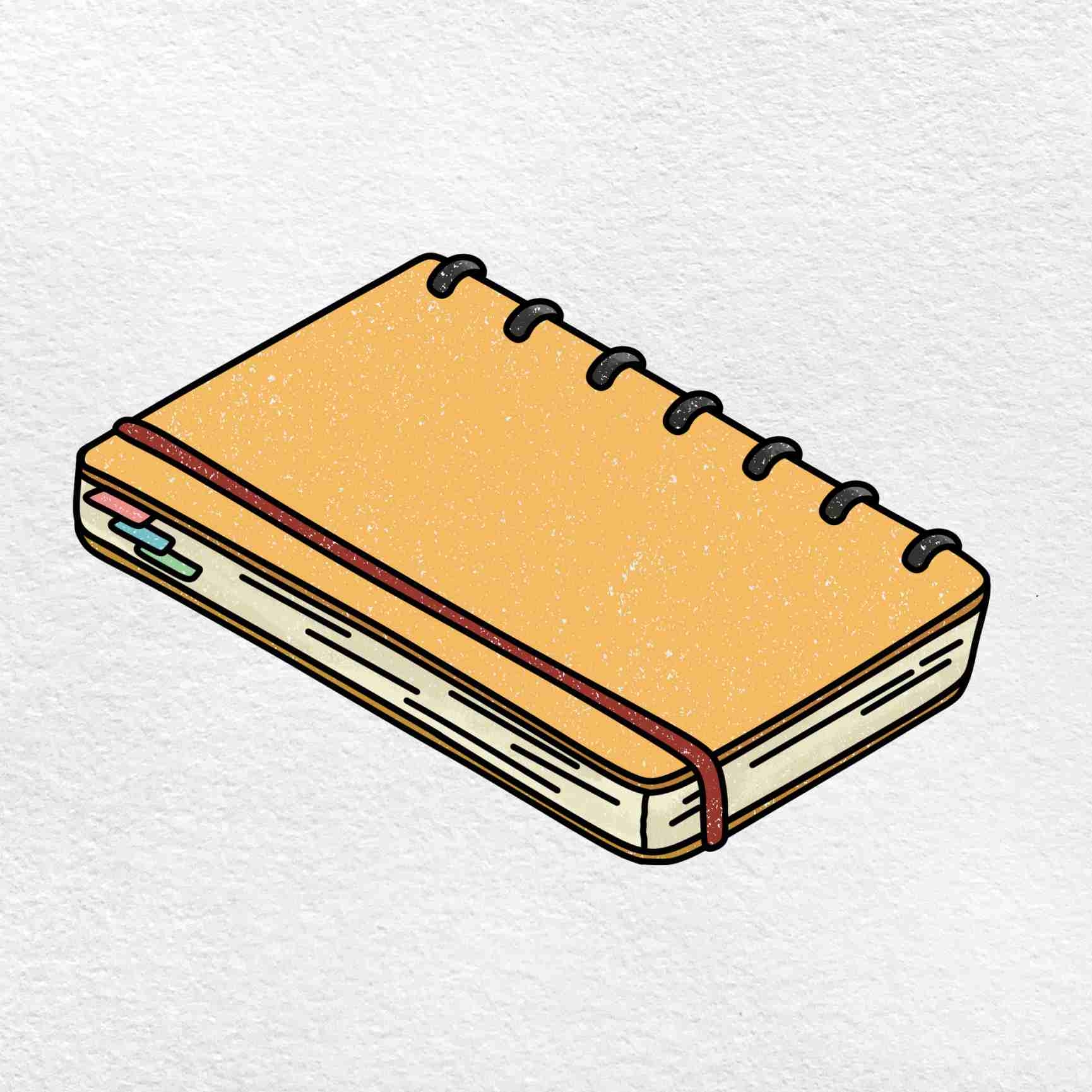 How To Draw A Notebook HelloArtsy