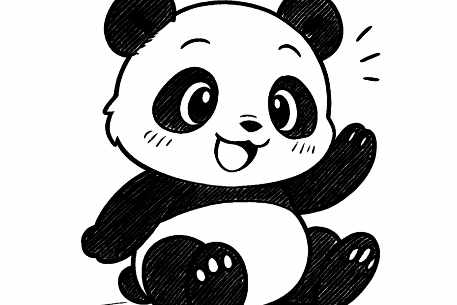 How To Draw A Panda Drawing Projects For Kids
