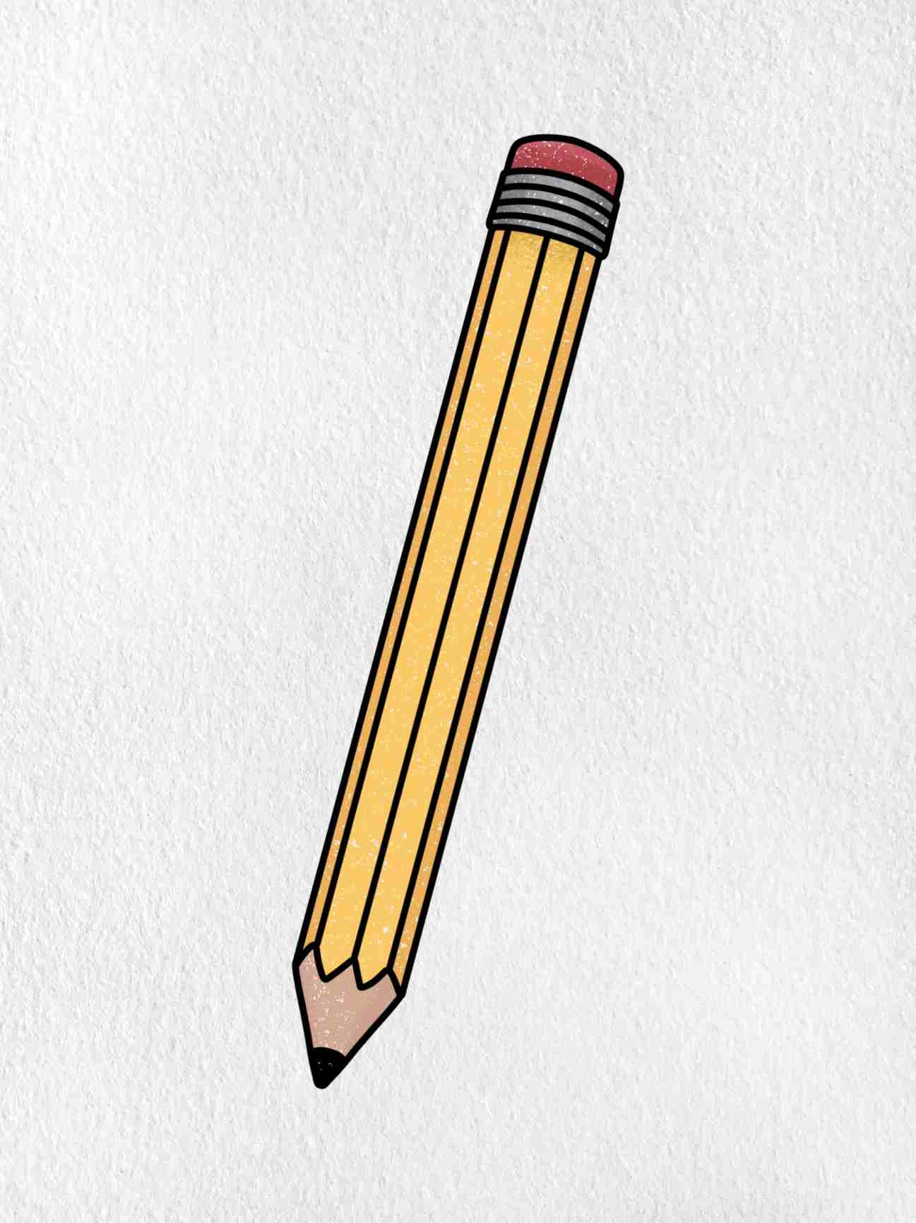 How To Draw A Pencil HelloArtsy