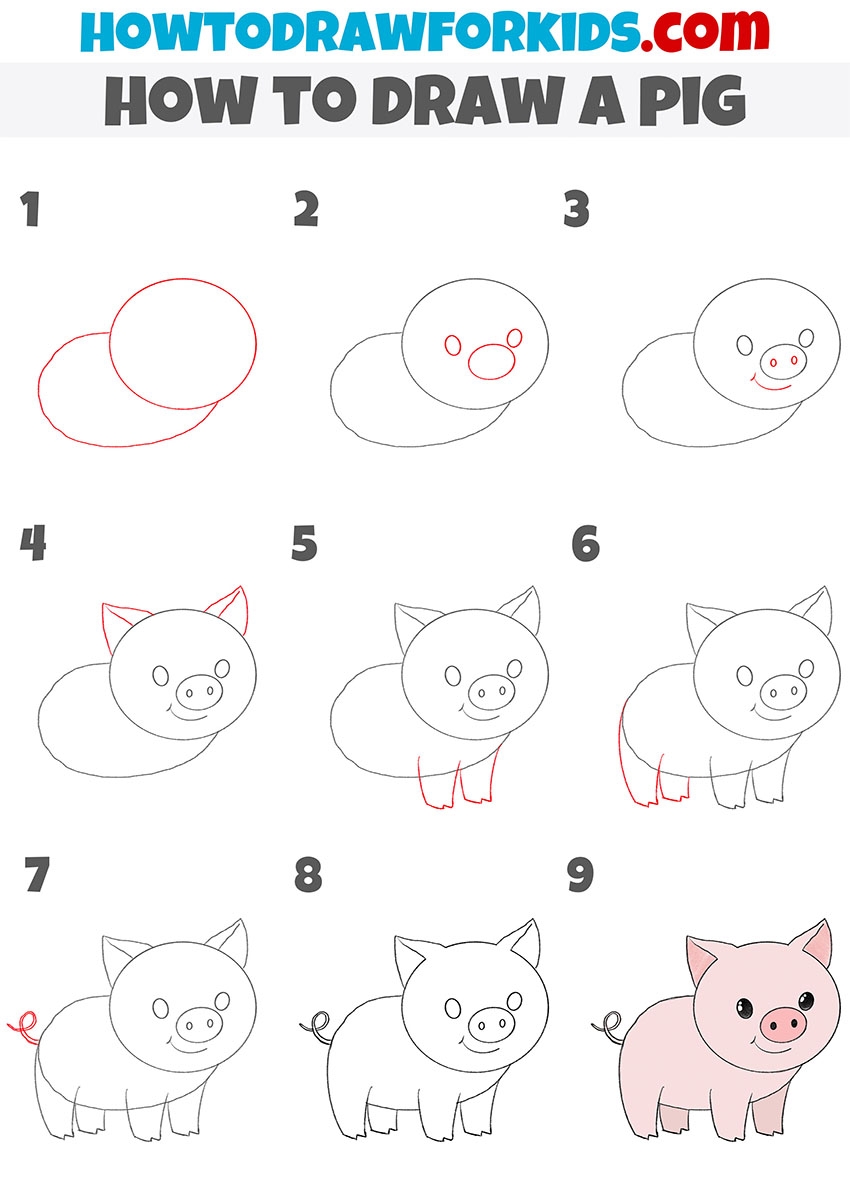 easy drawing step by step