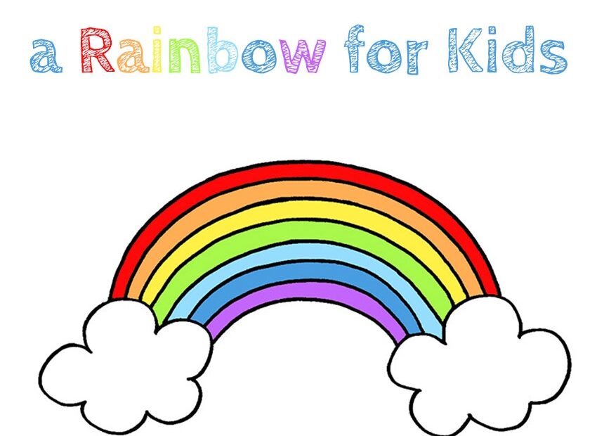 How To Draw A Rainbow For Kids How To Draw Easy