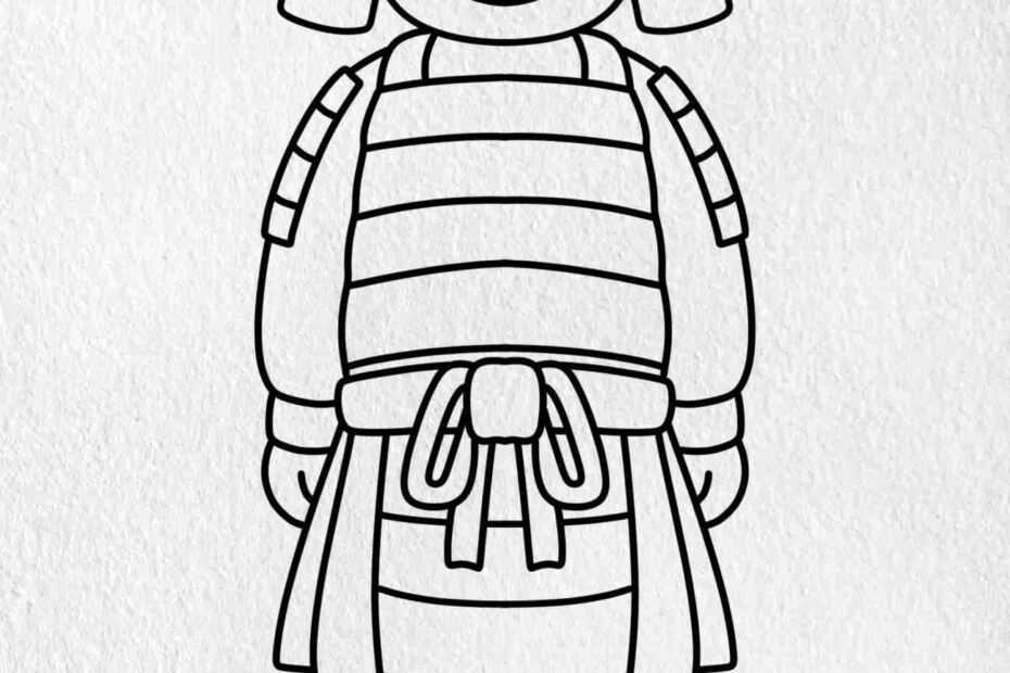 How To Draw A Samurai HelloArtsy