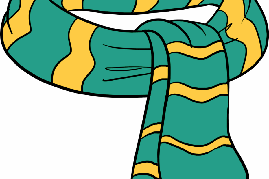 How To Draw A Scarf Really Easy Drawing Tutorial