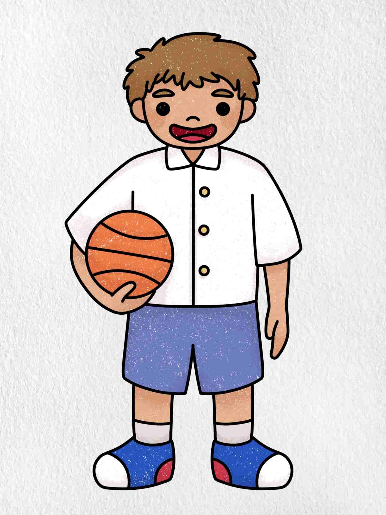 how to draw a boy