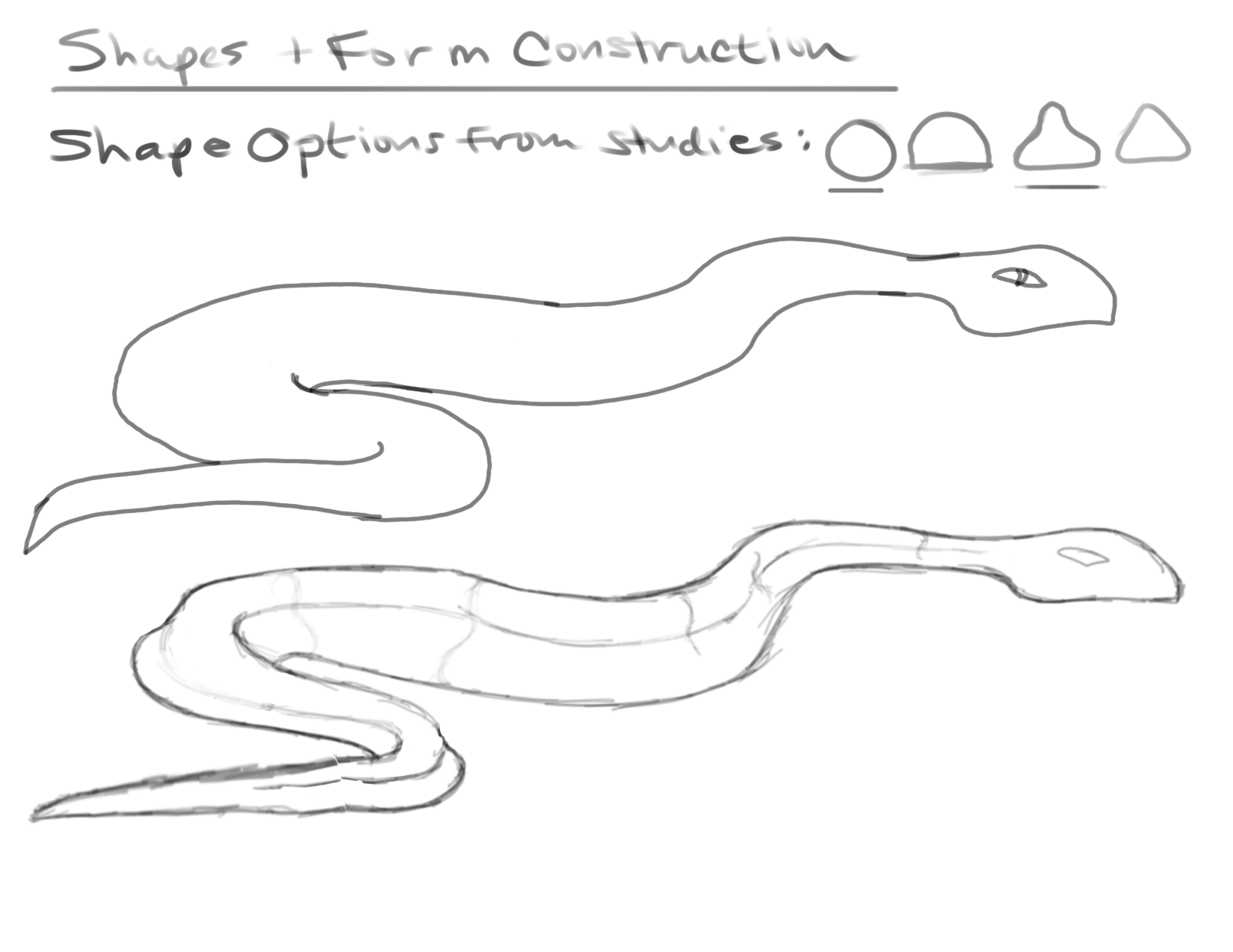 How To Draw A Snake Drawing Dynamic Snakes Easy 2025